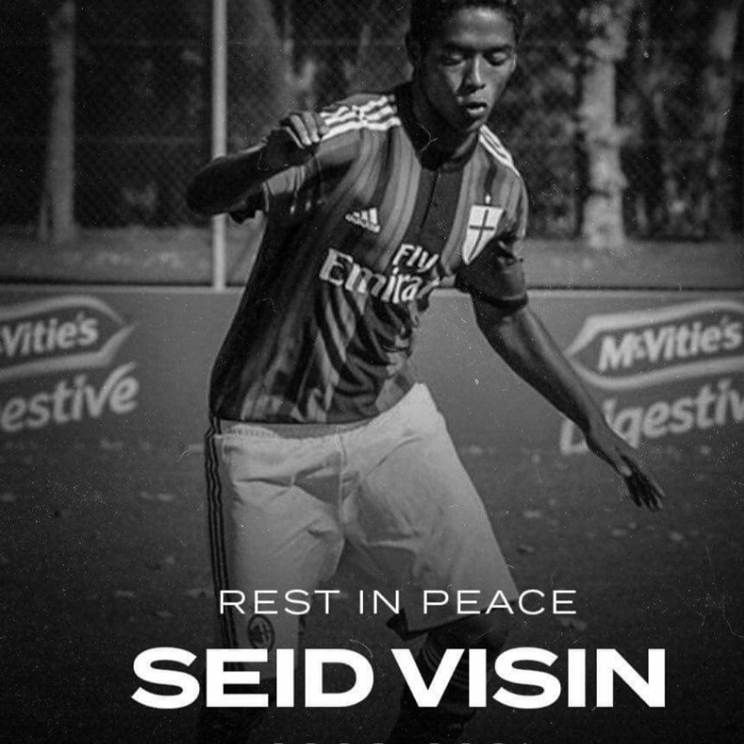 Tribute to the loss of 20 year old adopted Ethiopian-Italian Futbolr Seid Visin