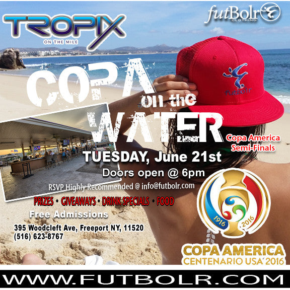 RSVP Copa on the Water Party Tuesday June 21st