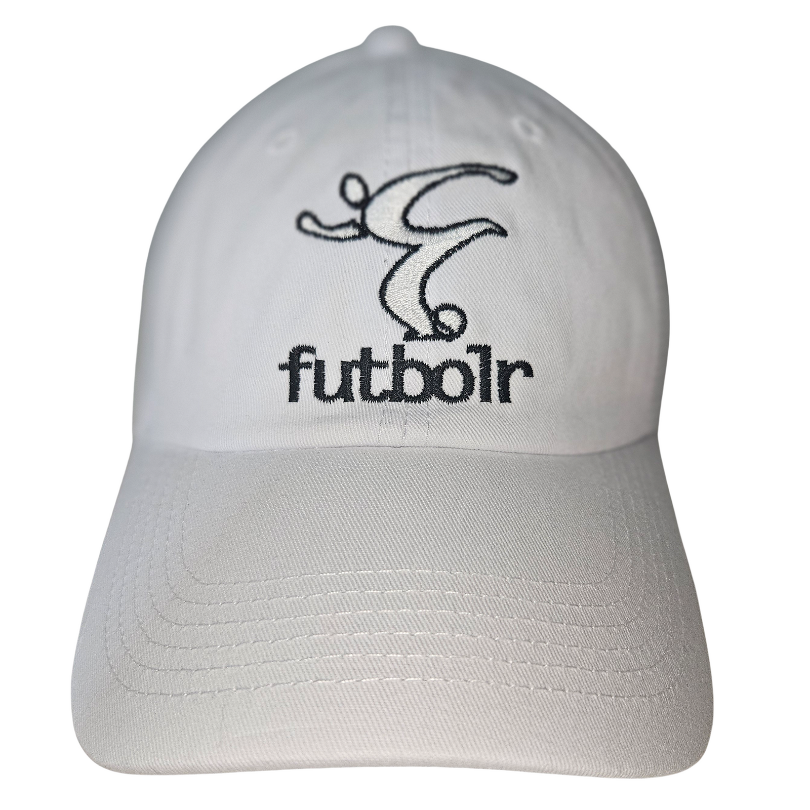 Futbolr White Dad Hat 25