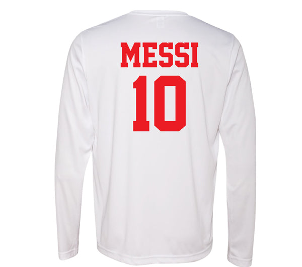 Varsity Boys ONLY - Kempsville Long Sleeve Performance Tee Name and Number