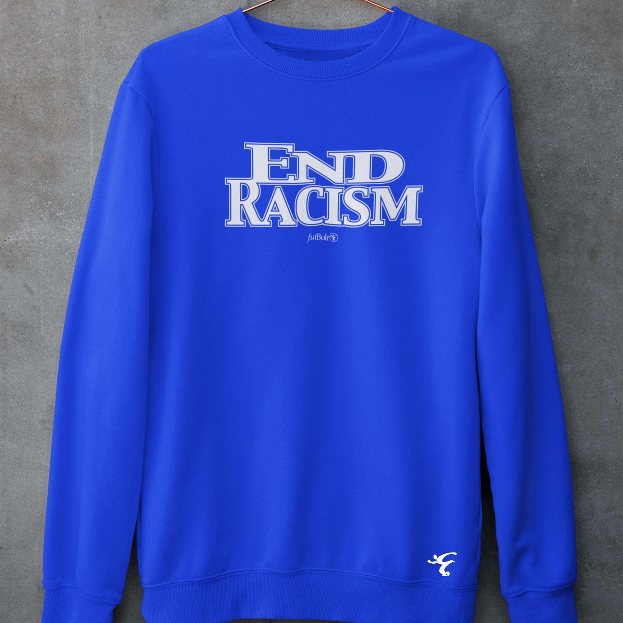 End Racism Crew Neck Sweatshirts