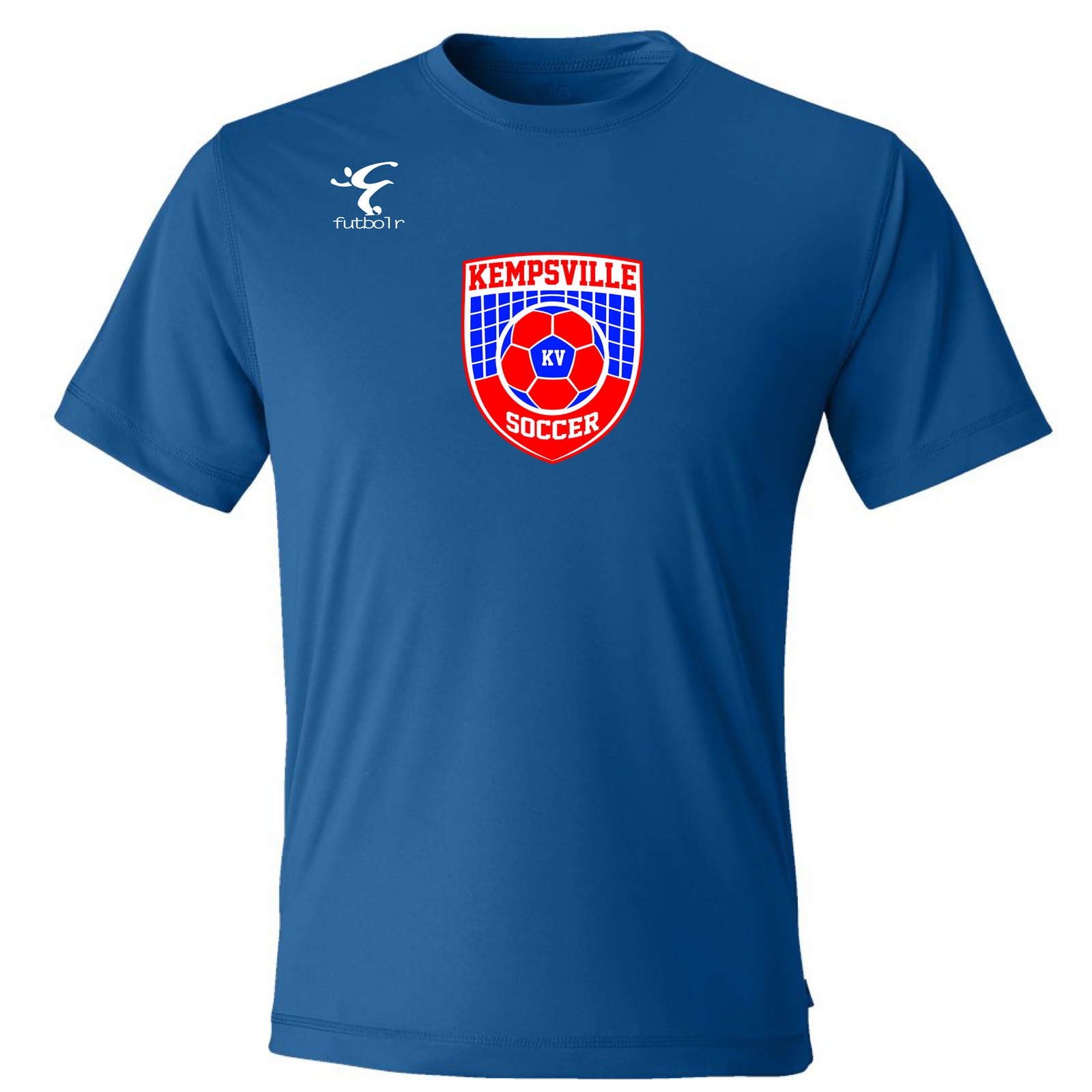 Varsity & JV Boys Practice Shirt  - Kempsville Short Sleeve Performance - Royal 2024