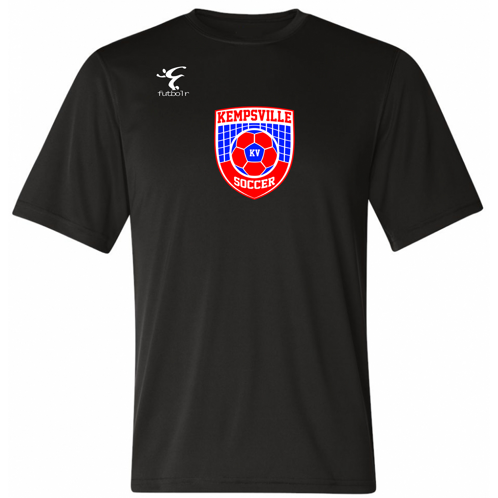 Varsity Boys - Kempsville Short Sleeve Performance - Black