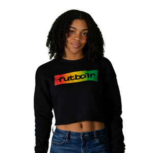 Cool Runnings Cropped Crew Fleece