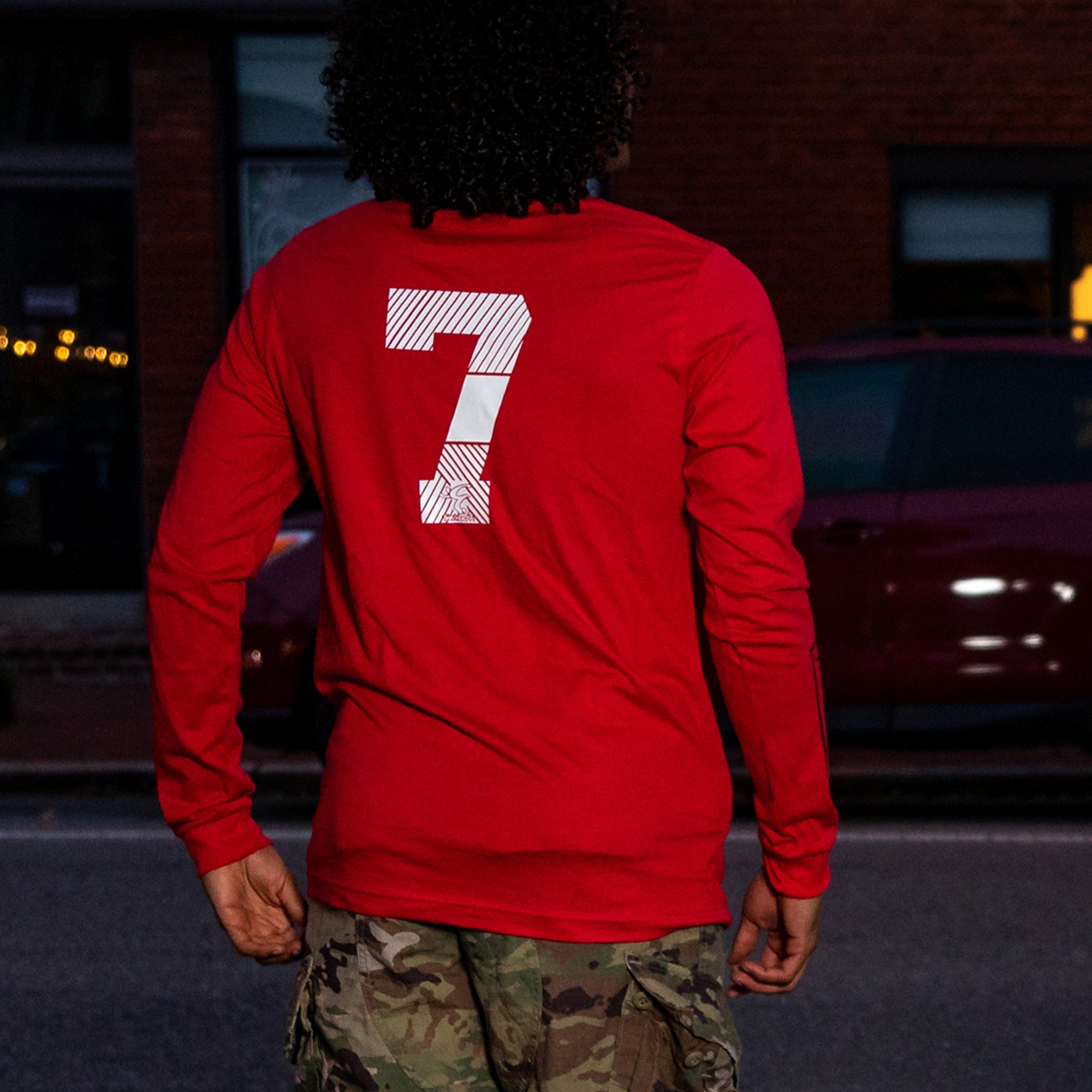 Team Futbolr Long Sleeve Tee w/Arm Band - Futbolr Clothing