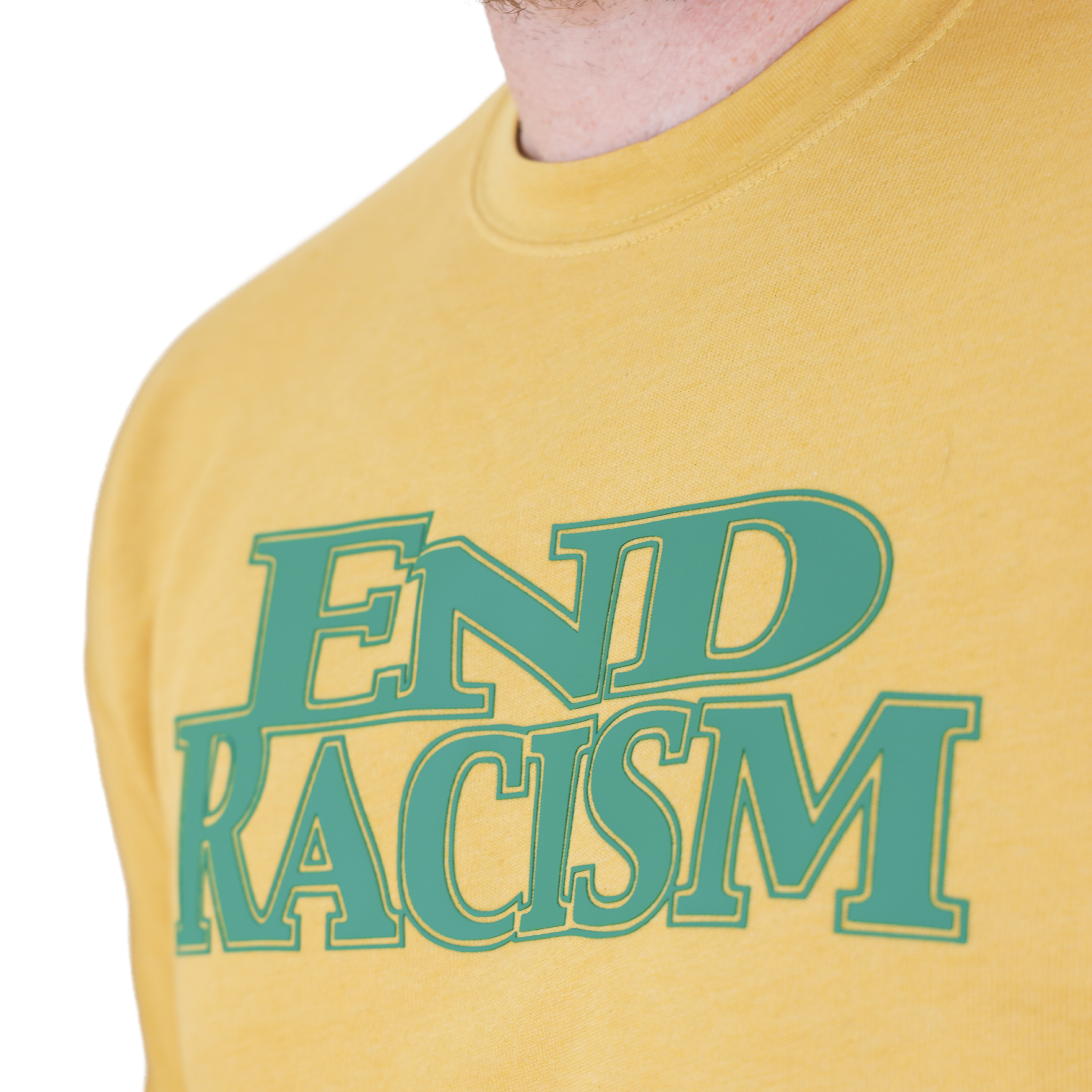 End racism by any means best sale necessary shirt