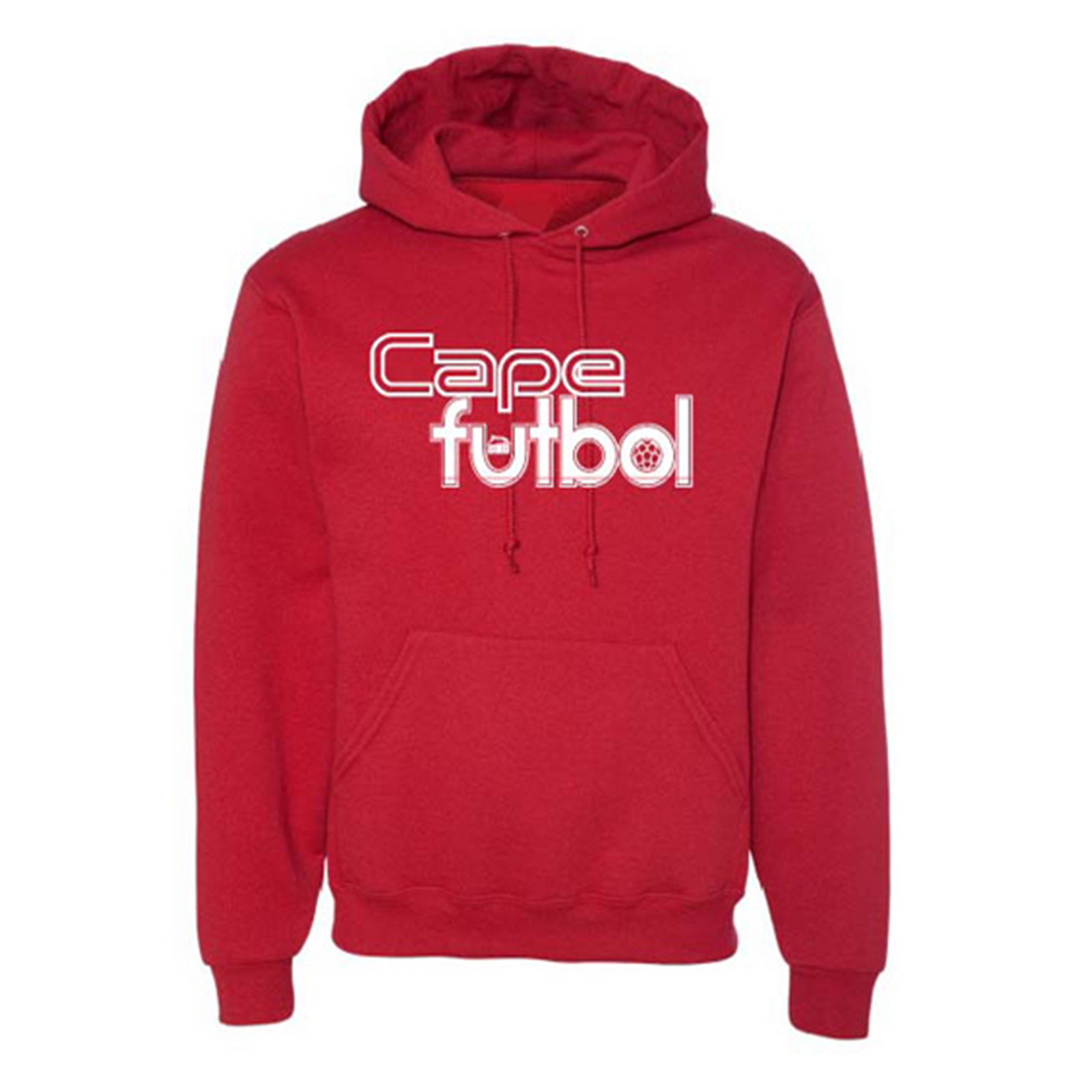 Cape Futbol Hoody Red