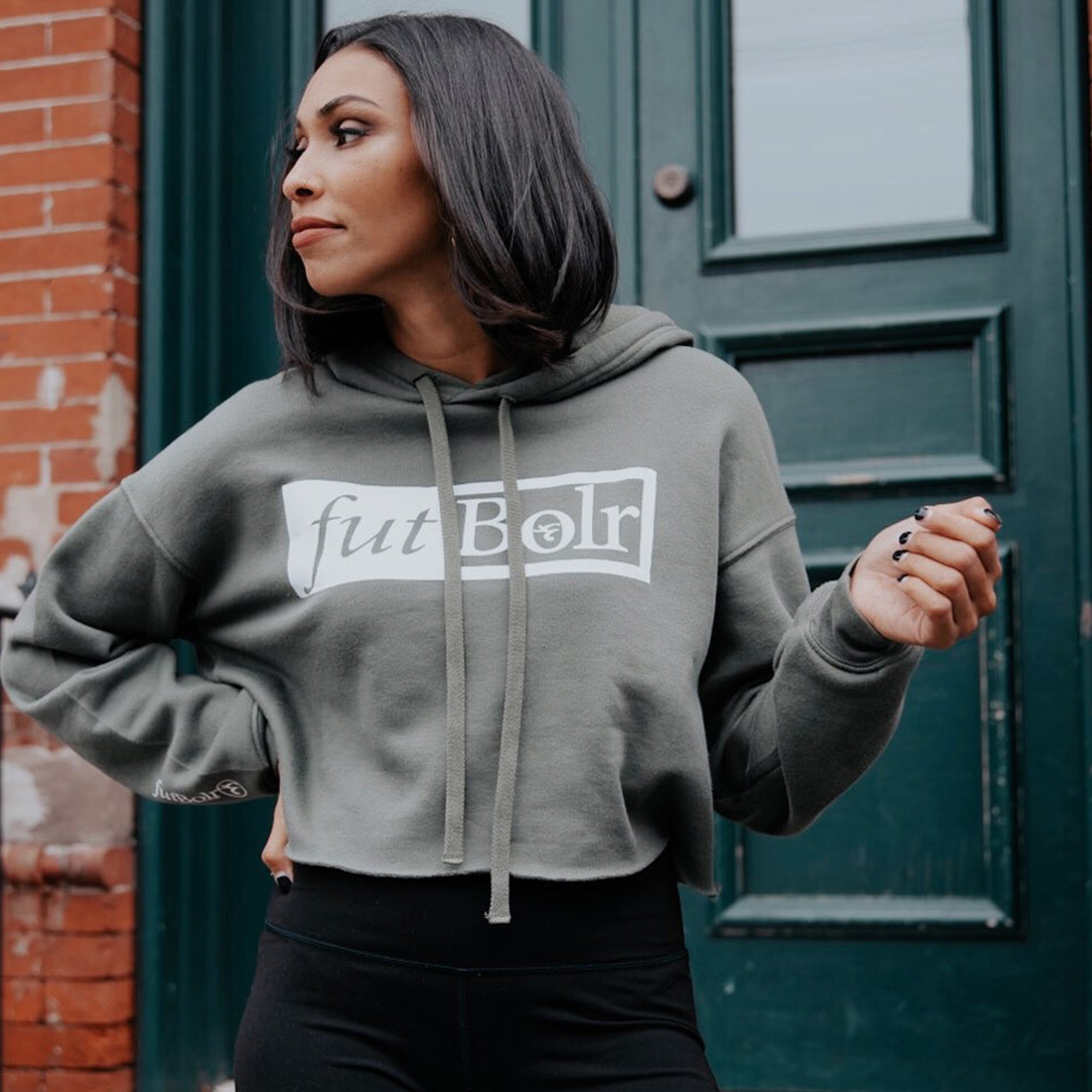 FUTBOLR CROP HOODIE