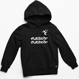 Double Black White Hoodie