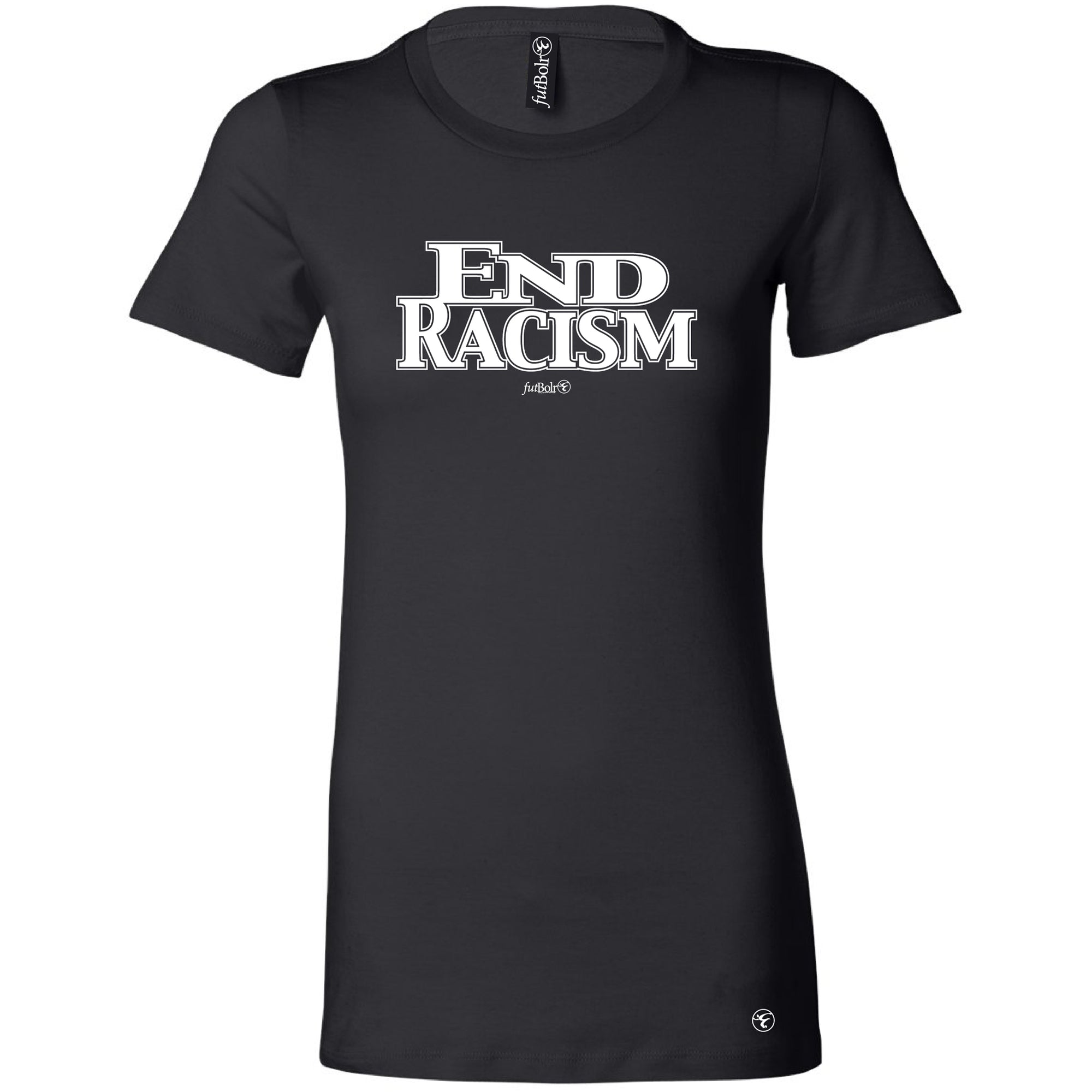 END RACISM LADY TEES