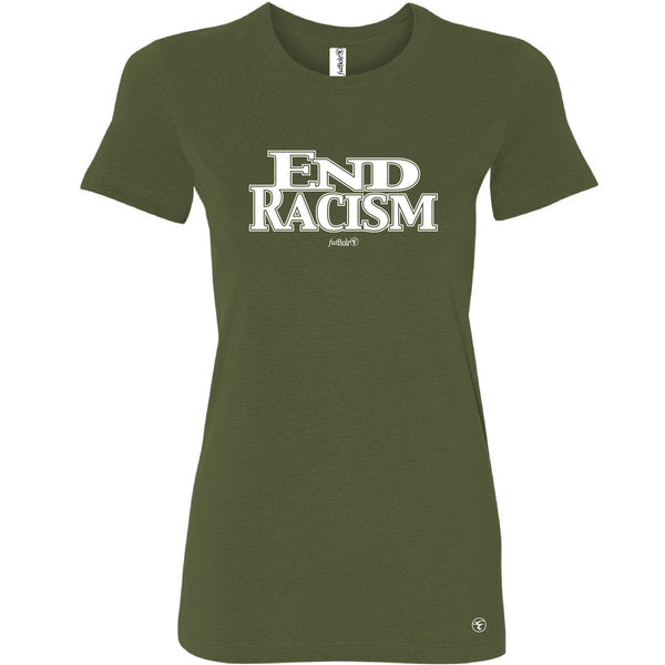 END RACISM LADY TEES - Futbolr Clothing