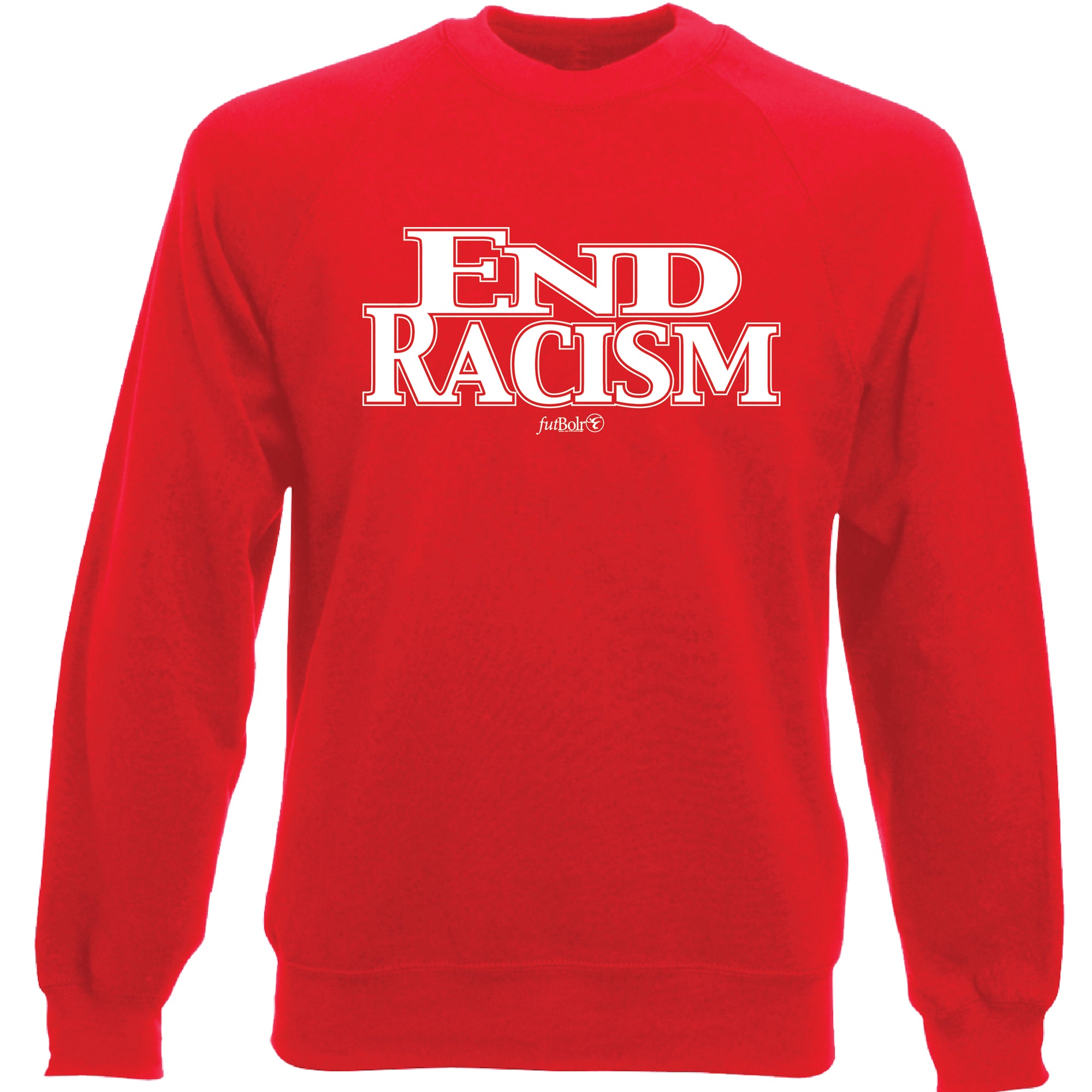 End Racism Crew Neck Sweatshirts