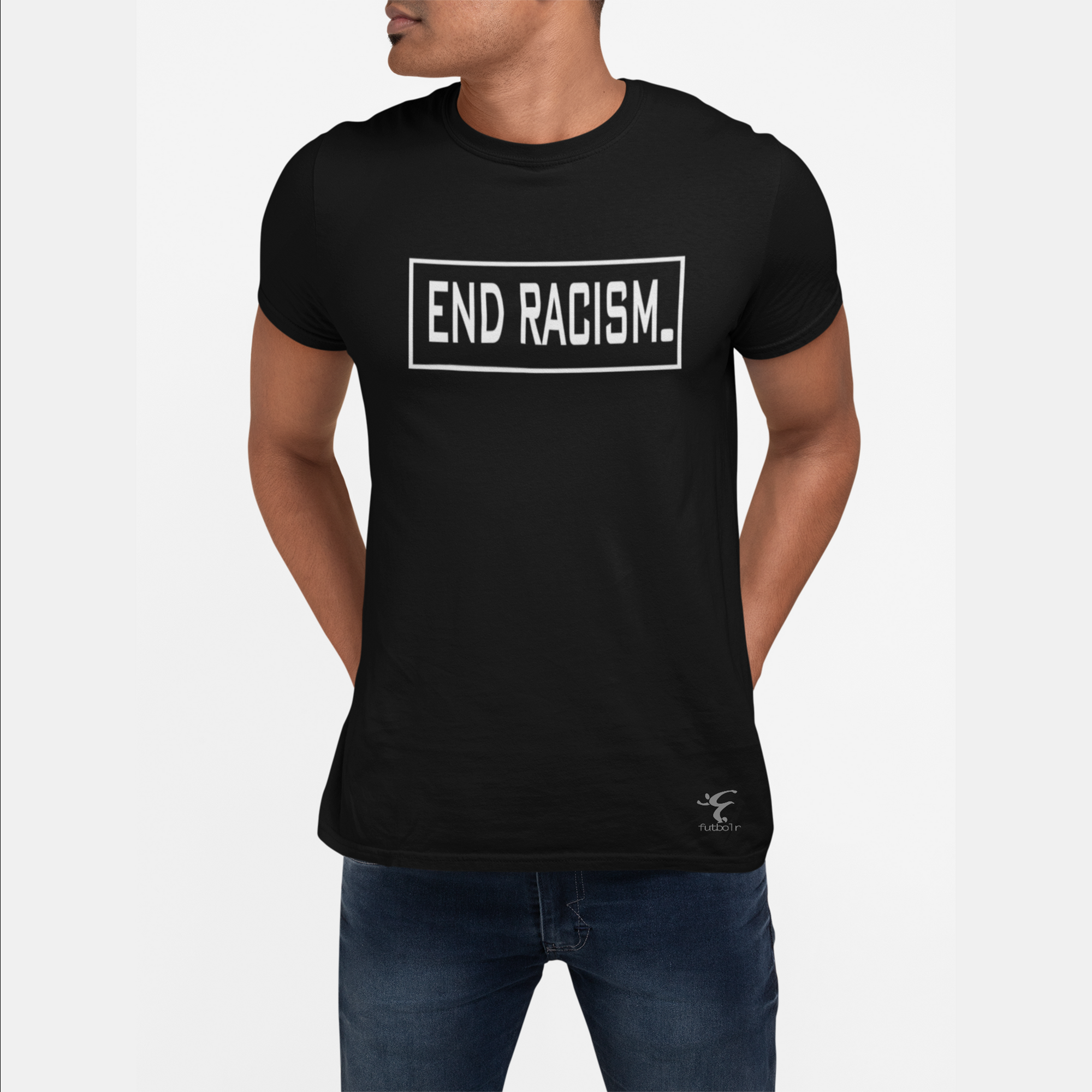 END RACISM PERIOD TEE