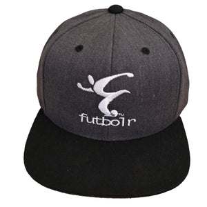 Grey Futbolr Snapback