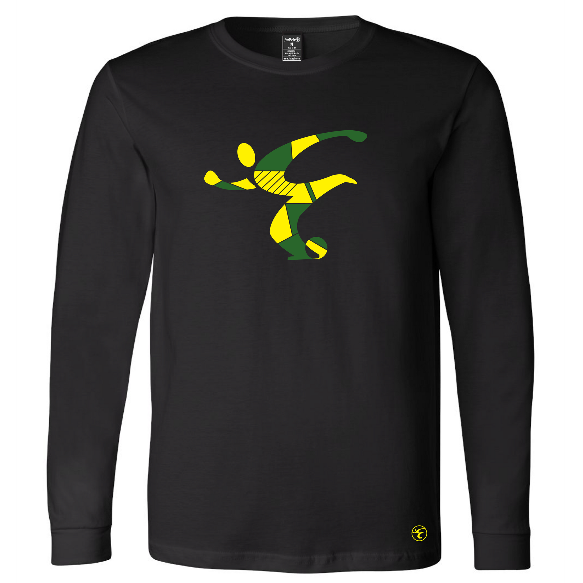 Reggae Flag Long Sleeve Tee