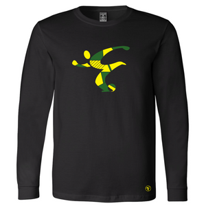 Reggae Flag Long Sleeve Tee