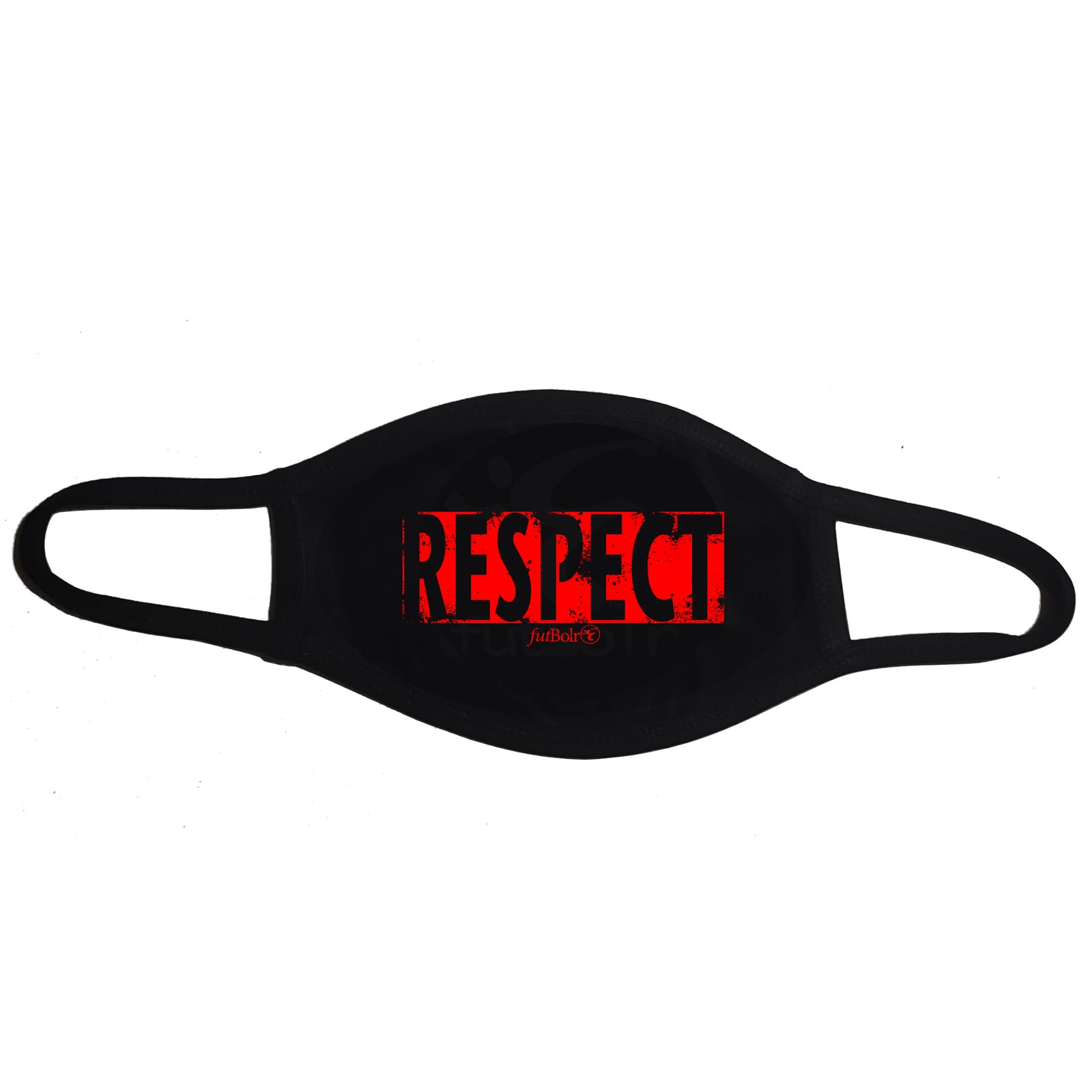 Respect Futbolr Face Mask Red