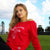 Lady Futbolr Off Shoulder Crew Necks