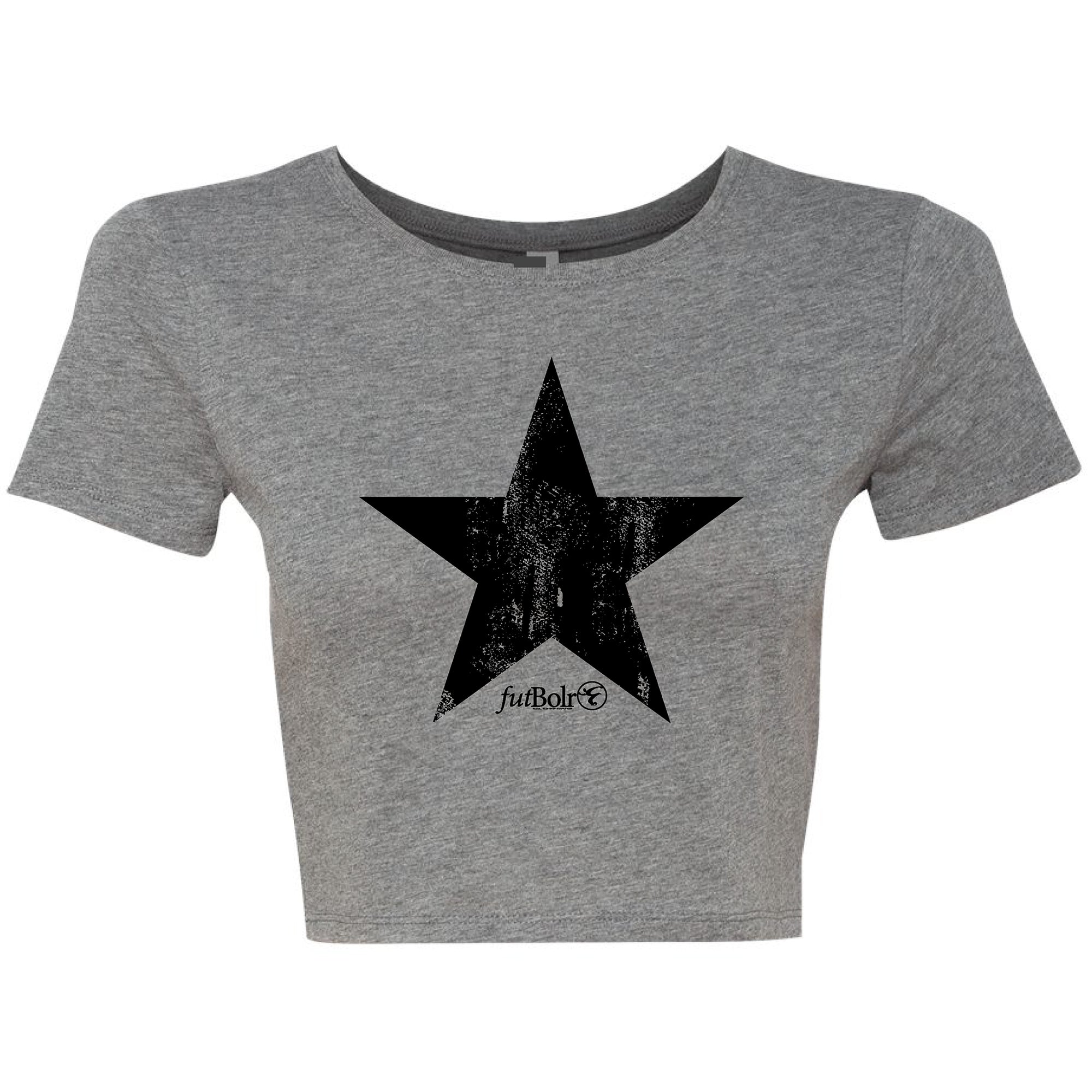 STAR FUTBOLR CROP TEES