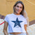 STAR FUTBOLR CROP TEES