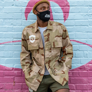 Desert Camo Futbolr Shirt Jacket - Futbolr Clothing