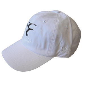 End Racism Futbolr White Dad Hat